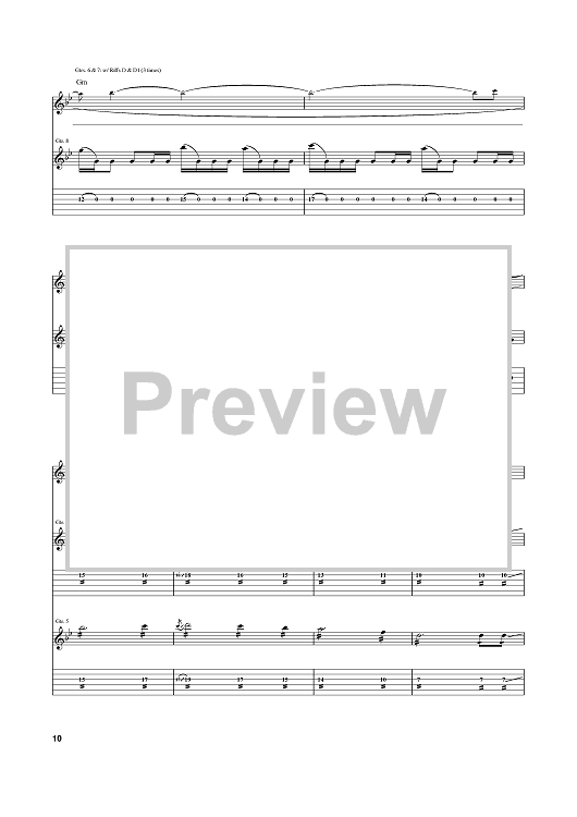 System of a clearance down radio video tab