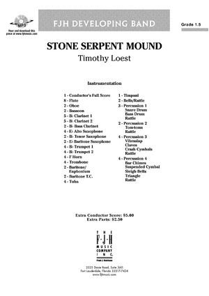 Stone Serpent Mound - Score Cover