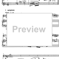 Tre Pezzi Op.95 - Score