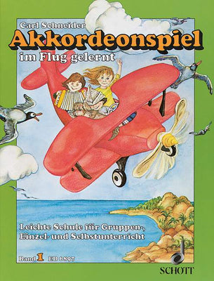 Akkordeonspiel im Flug gelernt