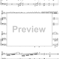 Concertino No. 3 in E Minor - Score