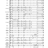 Thunderbolt Fanfare - Score