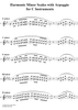 Minor Scales with Arpeggio - C Instruments