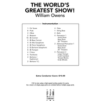 The World’s Greatest Show! - Score