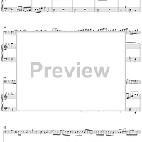 Sonata No. 1 in G Major, Movement 4 - Piano Score