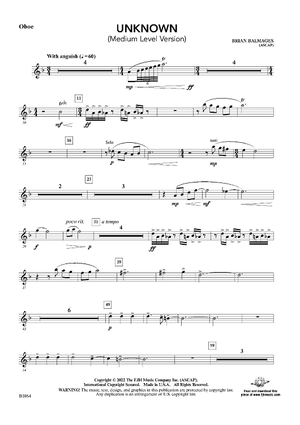 Unknown (Medium Level Version) - Oboe
