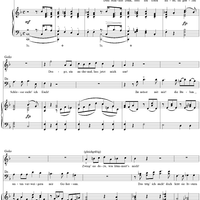 Genoveva, Op. 81, Act 2, No. 10: "Dem Himmel Dank" - Score