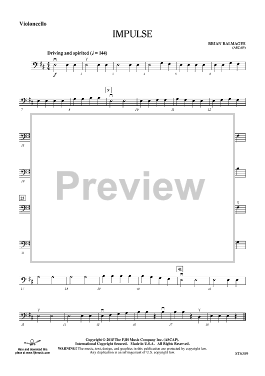 Impulse - Violoncello