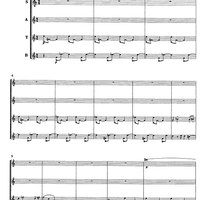 Quartet No. 1 - Score