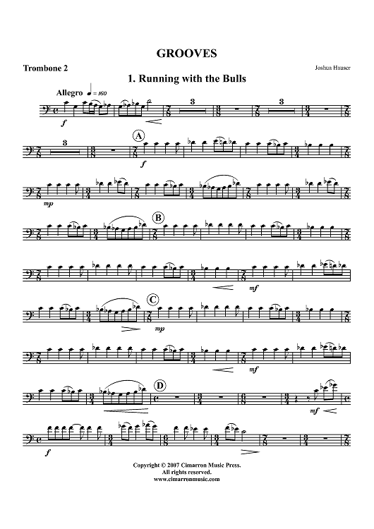 Grooves - Trombone 2