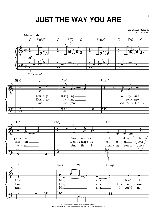piano sheet music for beginners