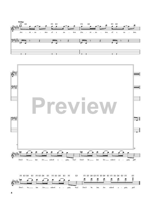 System of a 2025 down shimmy tab