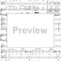 Duet, Scene - Finale III from "Aida", Act 3 - Score