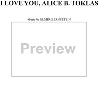 I Love You, Alice B. Toklas