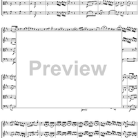 String Quartet No. 13, Movement 2 - Score