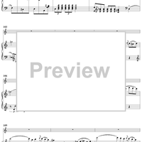 Concertino No. 1 in A Minor - Score