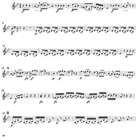 String Quartet in B-flat Major, Op. 64, No. 3 - Violin 2