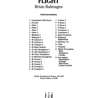 Flight - Score Cover