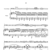 Quatre Caprices - Score