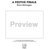 A Festive Finale - Score