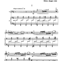 Sonata - Score