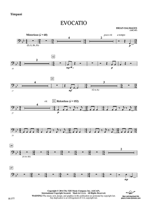 Evocatio - Timpani