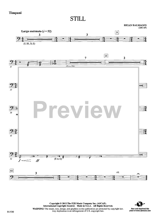 Still - Timpani