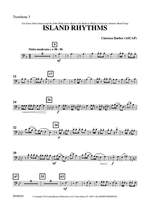 Island Rhythms - Trombone 3