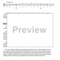 The Blues Scales - Eb Instruments