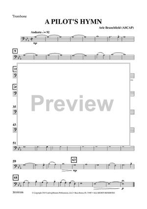 A Pilot's Hymn - Trombone