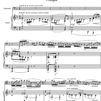 Sonata d minor - Score