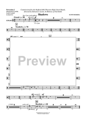 Shadows - Percussion 2