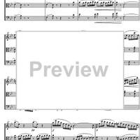 String Trio Bb Major D581A - Score