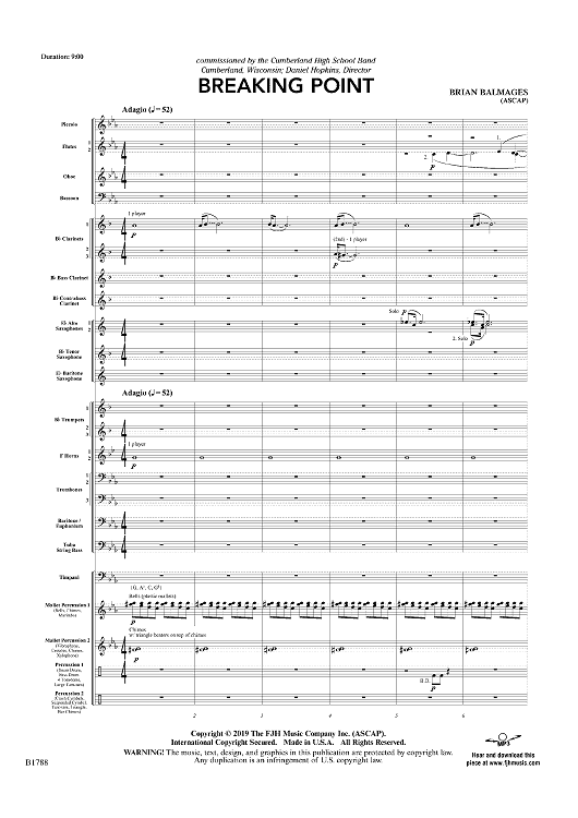 Breaking Point - Score