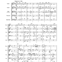 Suite Versailles - Score