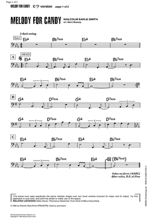 Melody for Candy - C Instruments