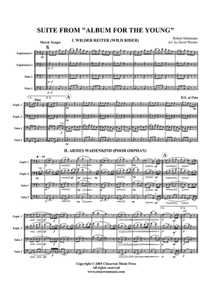 Suite from "Album for the Young" - Score