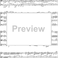 String Quartet No. 12, Movement 1 - Score