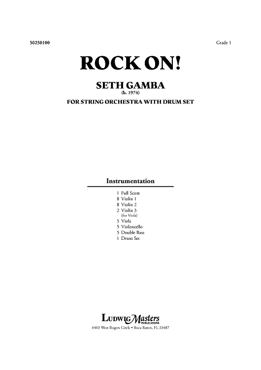 Rock On! - Score