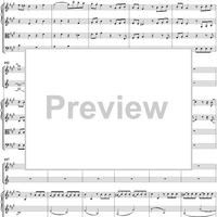 Symphony No. 29 in A Major, Movement 1 - Full Score