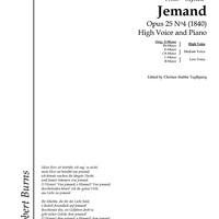 Jemand Op.25 No. 4