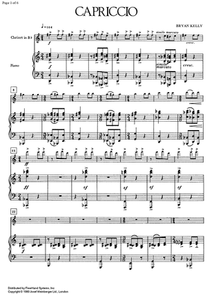 Advanced 2/2 - Capriccio - Score