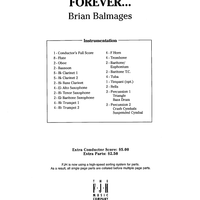 Forever… - Score Cover