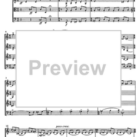2. Gudacki kvartet (string quartet) - Score