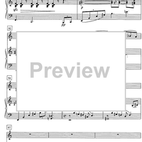 Sonata for violin and piano No. 1 - Score