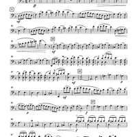 Tarantella, Op. 23 for Cello Duet - Cello 1