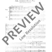 Drei Bitt- und Lobgesänge - Choral Score