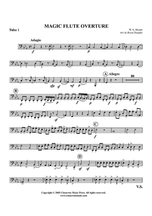 Magic Flute Overture - Tuba 1