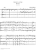 Op. 18, No. 3, Movement 4 - Presto - Score