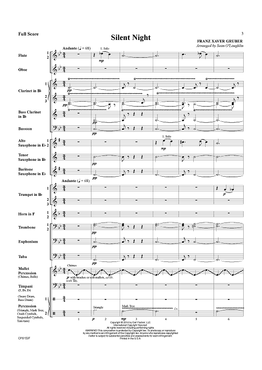 Silent Night - Score